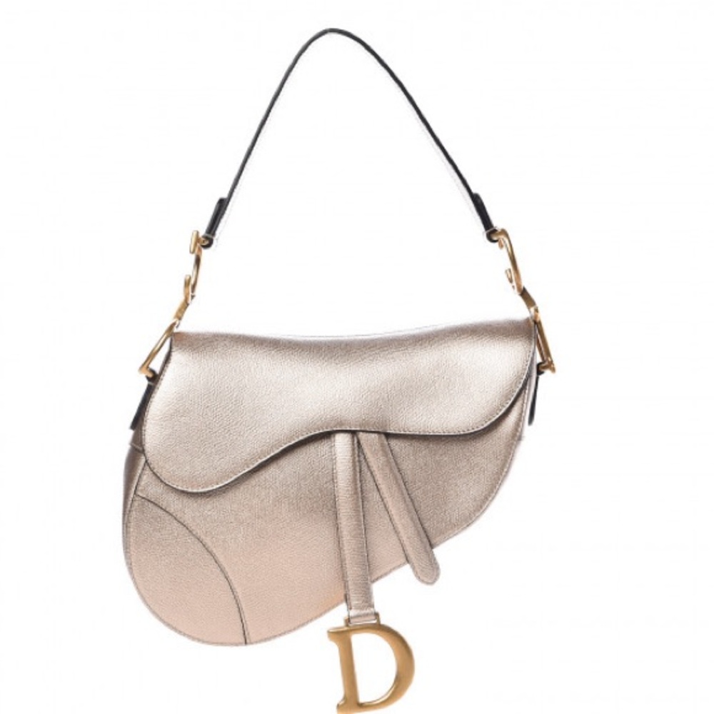 Dior saddle bag ultra rare champagne gold - Picture 3 of 15